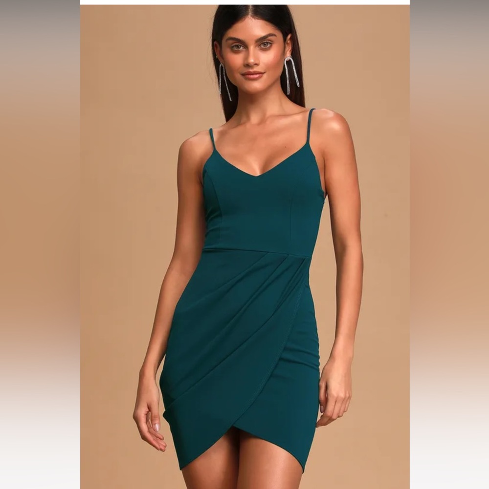 Lulu’s wrap bodycon dress